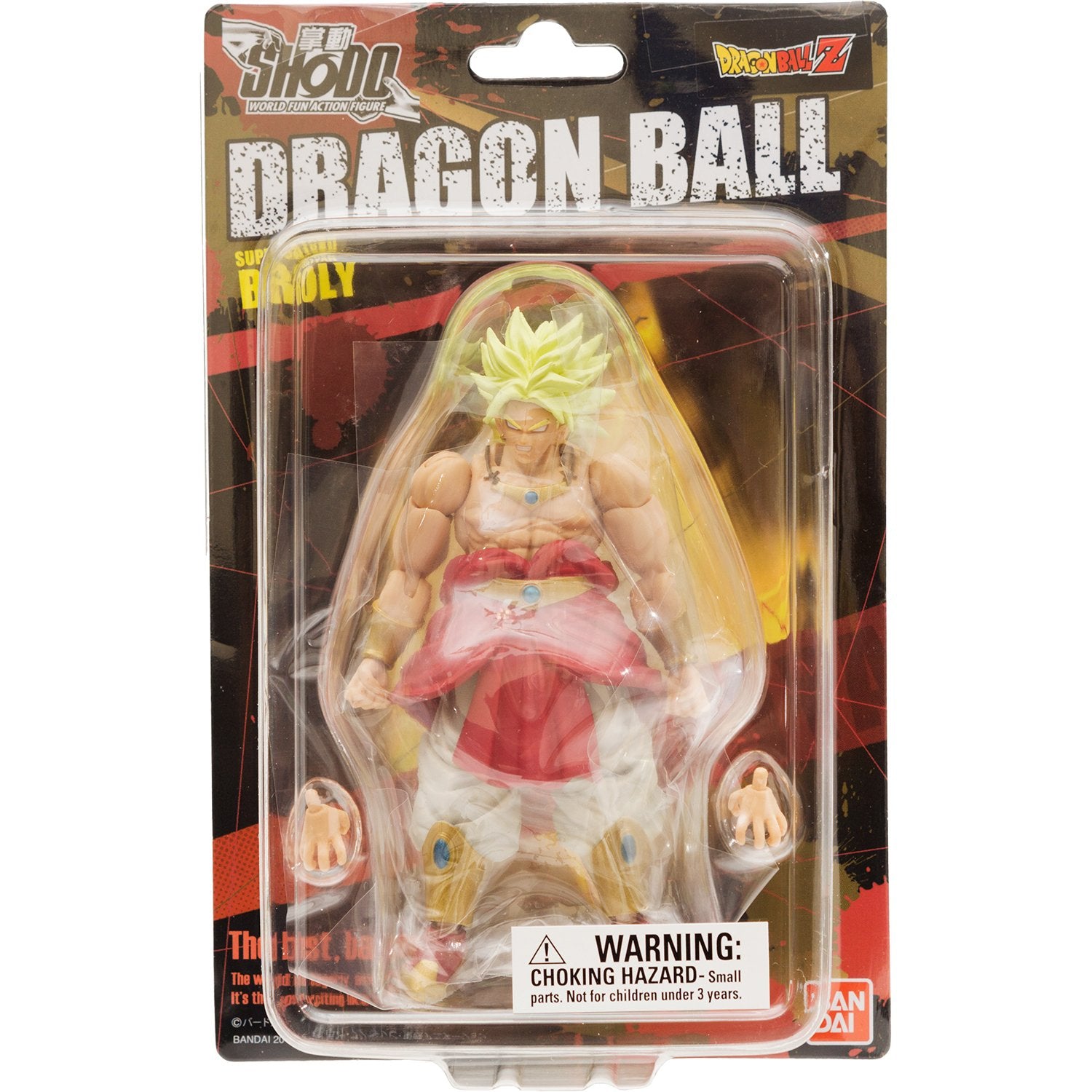 Bandai Dragon Ball Super Saiyan Broly Shodo Micro Action Figure - Collectible Anime Toy for Fans, Gifts & Display - Perfect for Home Decor, Office Desk & Anime Collections