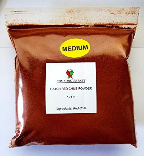 Premium New Mexico Hatch Red Chile Powder - Medium Heat Level | Authentic Southwest Spice for Cooking, BBQ, Chili & Mexican Dishes