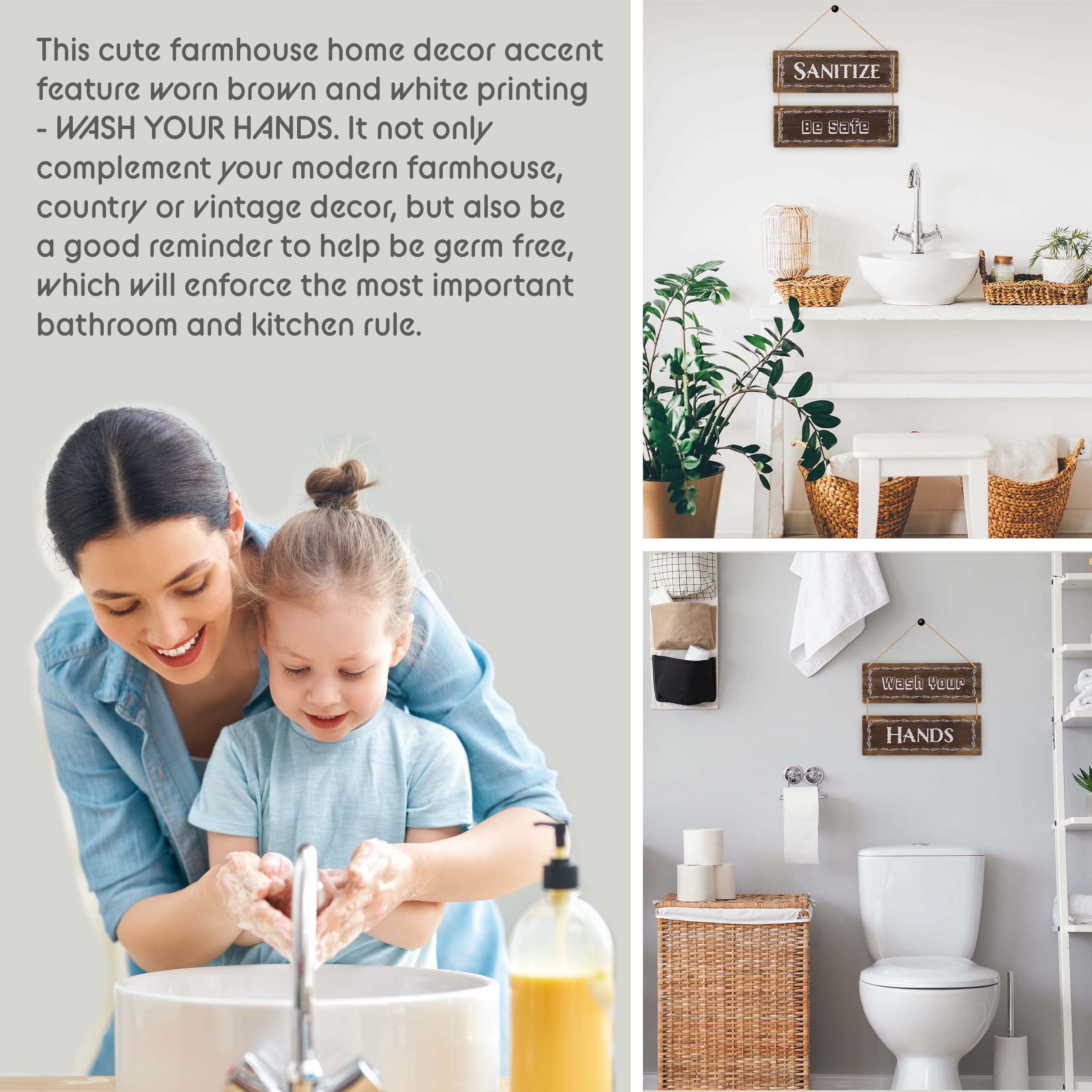 Hand Washing Sign - 9.25