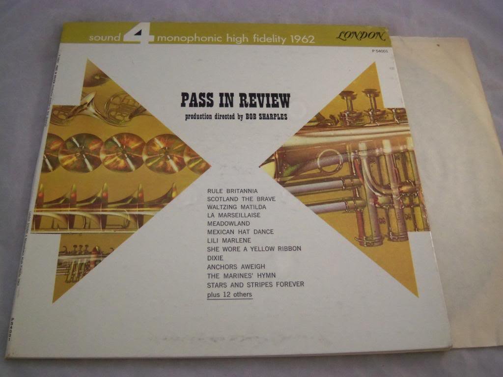 Pass In Review VINYL LP – London Sound 4 Monophonic Record – P54001 | Vintage Music Collectible for Audiophiles & Retro Music Lovers