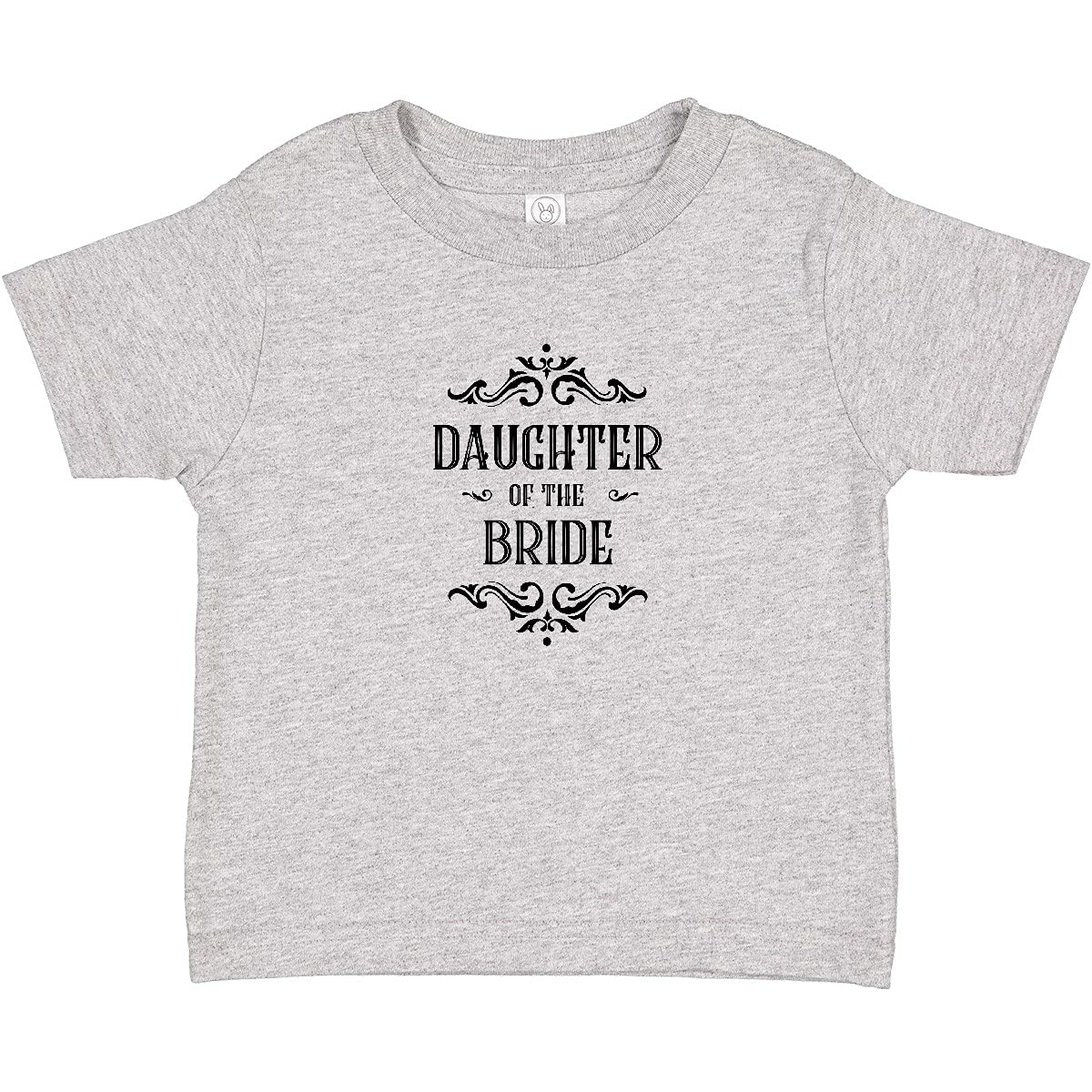Daughter of The Bride Baby T-Shirt - Cute Cotton Toddler Shirt for Wedding Party, Bridal Shower & Family Events