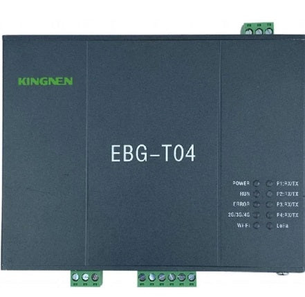 EBS T02 Industrial Serial Device Server - 2 x LAN Ports, 9-36VDC, 5-15W, 2 x RS485 & Ethernet - Transparent Protocol Support with Free Configuration Software - Ideal for Factory Automation, Remote Monitoring & Industrial IoT Applications
