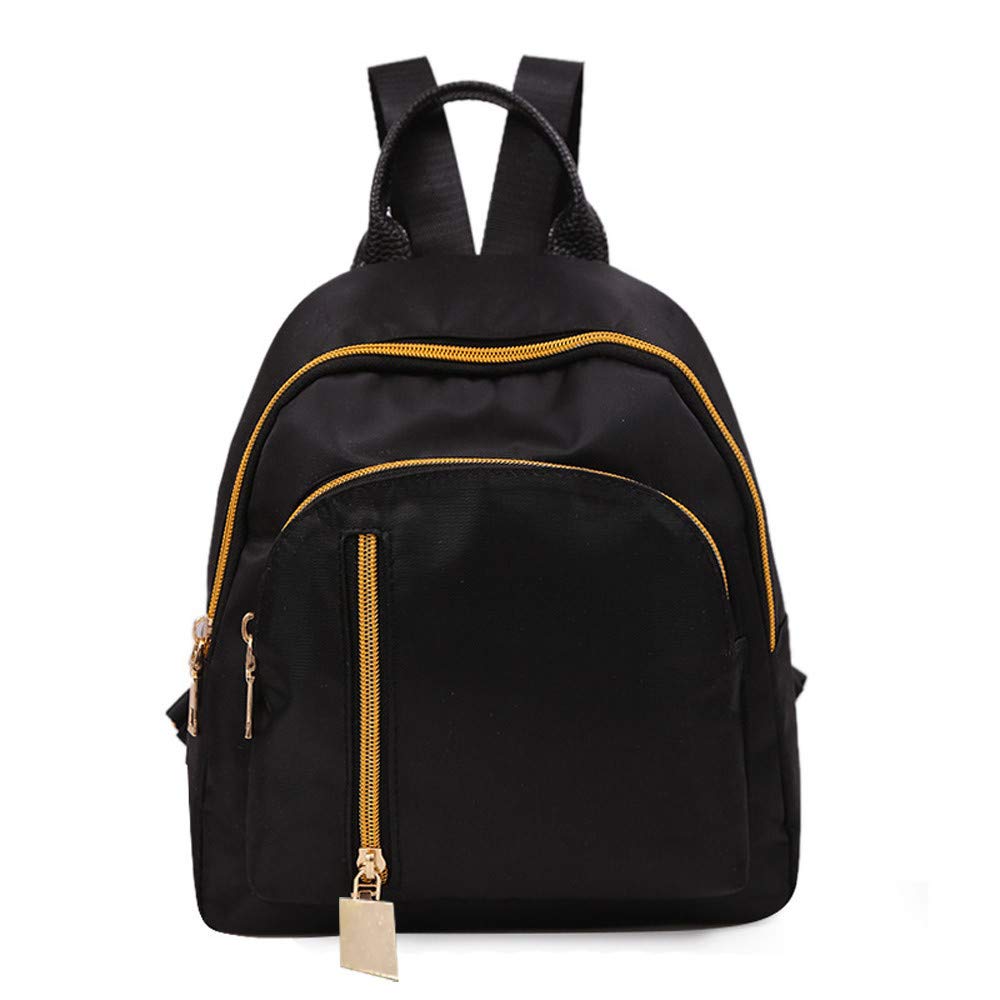 Stylish Durable Leather Laptop Backpack for Women & Men - 14 Inch Waterproof Travel Backpack, School Bag, Work Commute & College Rucksack (Black, One Size) - Perfect for Business Trips, Campus Life & Daily Use