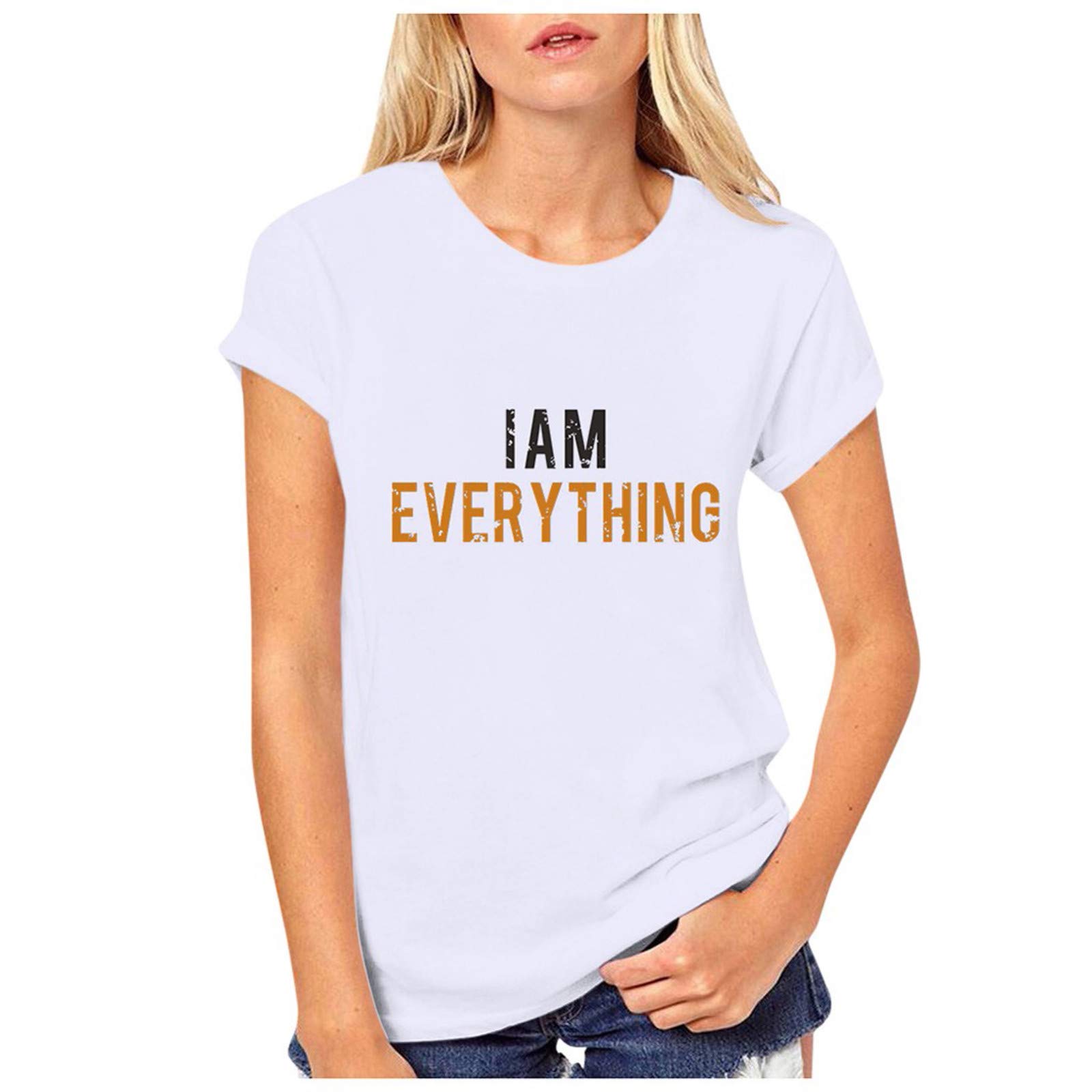 Valentine's Day Couples T-Shirts for Women - Love Letter Print Short Sleeve Matching Shirts for Couples - Perfect for Valentine's Gifts, Date Nights & Anniversary Celebrations