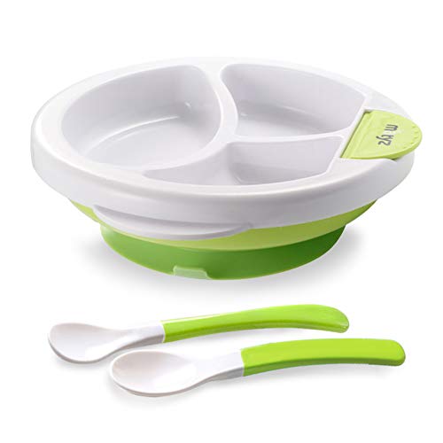 1 Green Plate & 2 Green Spoons (Water Inlet Funnel Included)