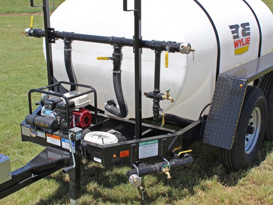 800 Gallon Wylie Express Water Wagon | Heavy Duty Portable Water Tank for Farms, Construction & Emergency Use