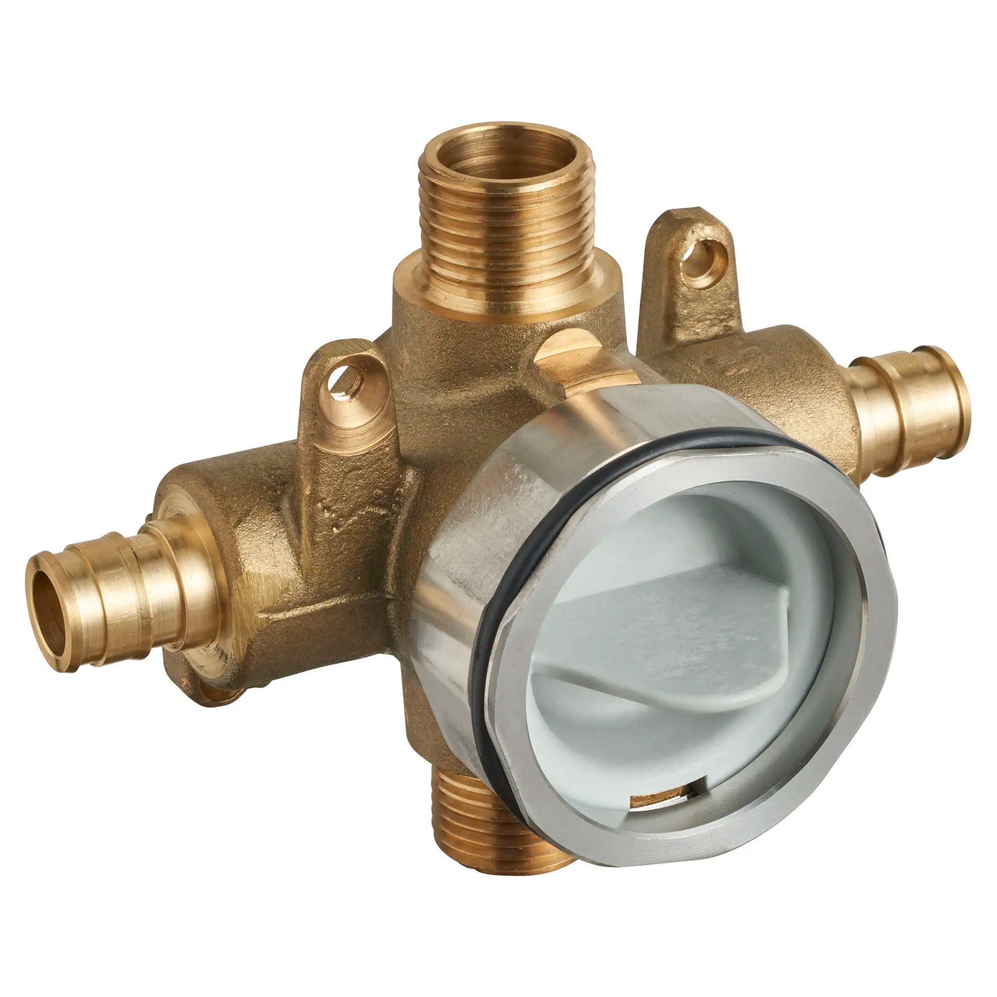 Flash® Universal Shower Rough-In Valve with PEX Inlets & Cold Expansion Outlets - Perfect for Bathroom Remodeling & New Construction Plumbing Projects