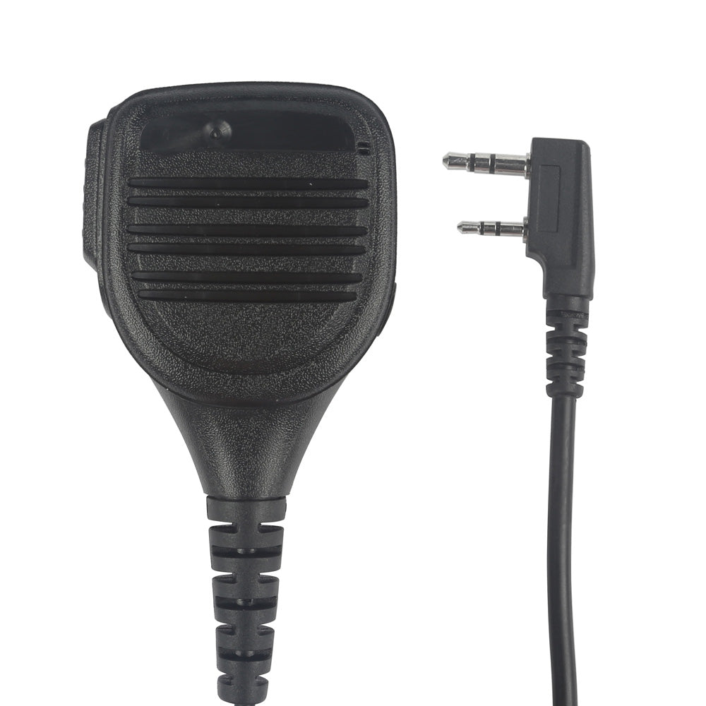 Waterproof Speaker Mic for Radioddity Baofeng TYT Walkie Talkies | K Plug Connector | Hands-Free Communication for Outdoor Adventures, Construction Sites & Emergency Response