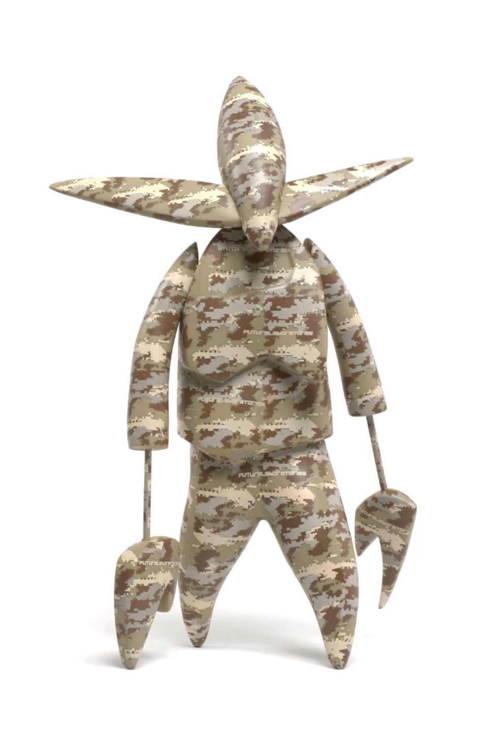 Nosferato Unkle Brown Camo Action Figure - 2000 Laboratories Collectible Toy for Horror Fans, Perfect for Display & Photography
