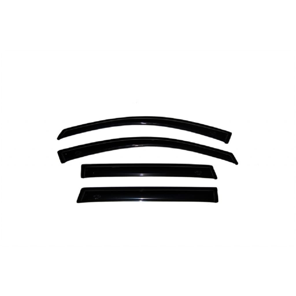 Smoke AVS Ventvisor Outside Mount Window Deflectors for 2004-2008 Pontiac Grand Prix | Rain Protection & Improved Airflow for Driving Comfort