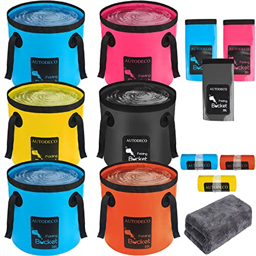6pcs-2blue & 1orange & 1yellow & 1pink & 1black