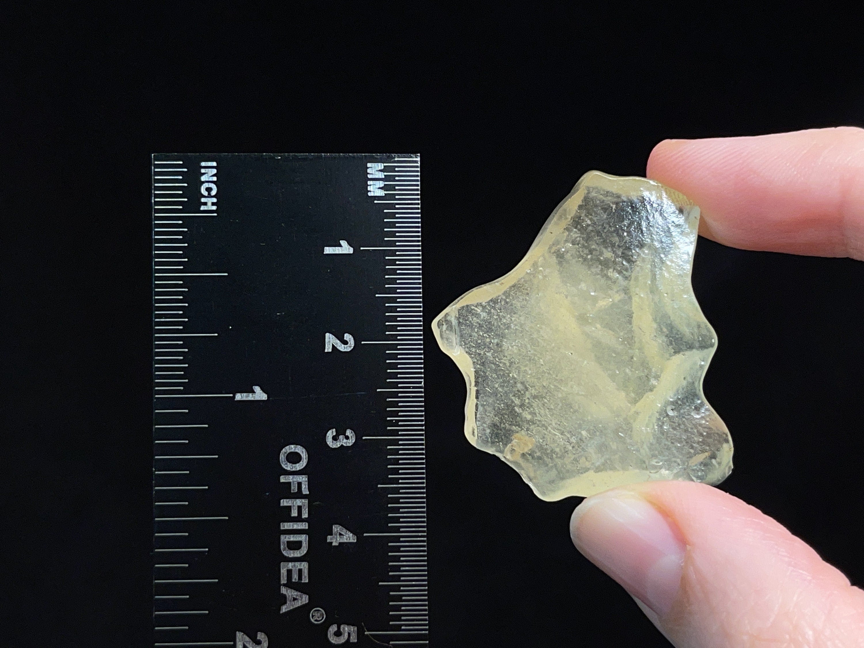 Libyan Desert Glass Raw Crystal - Rare 2A Grade 11g - Metaphysical Healing Stones for Meditation, Reiki & Energy Work - Authentic Natural Gemstone