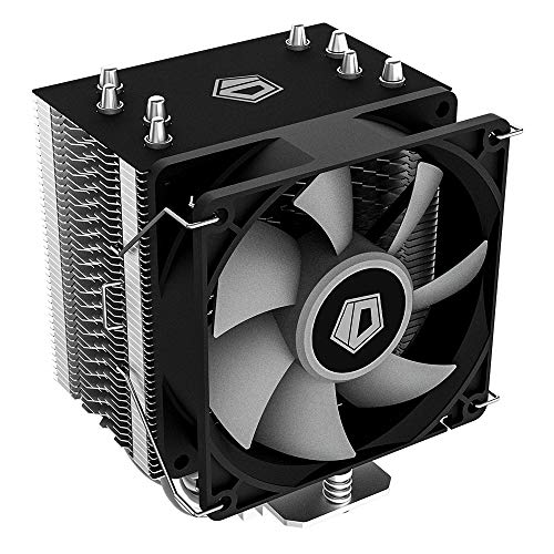 ID-COOLING SE-914-XT-Basic CPU Cooler 126mm Height 4 Heatpipes 92mm PWM Fan Air Cooling for Intel/AMD, LGA 1700 Compatible - Ideal for Gaming and High-Performance PCs