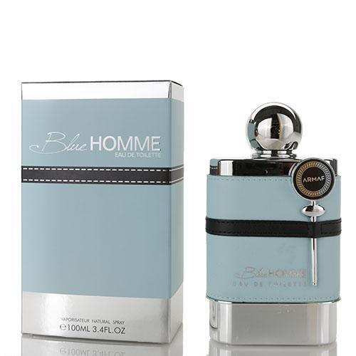 Blue Homme Eau de Toilette Spray for Men - Fresh Citrus & Woody Fragrance | Long-Lasting Cologne for Daily Wear, Office & Date Night