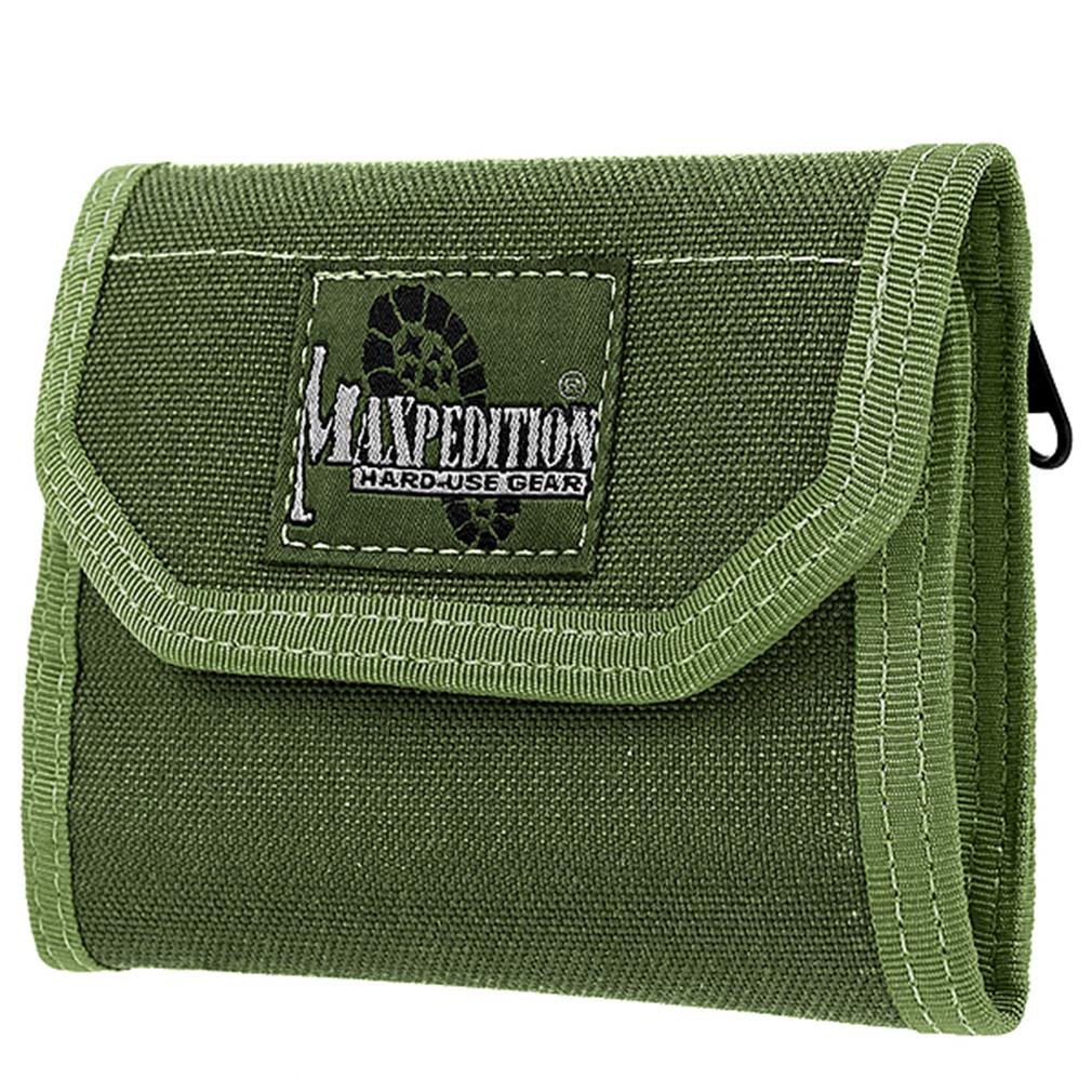 Maxpedition C.M.C. Wallet (OD Green) - Compact Tactical Money Clip Wallet for Men - Perfect for Outdoor, Travel & Everyday Carry (EDC)