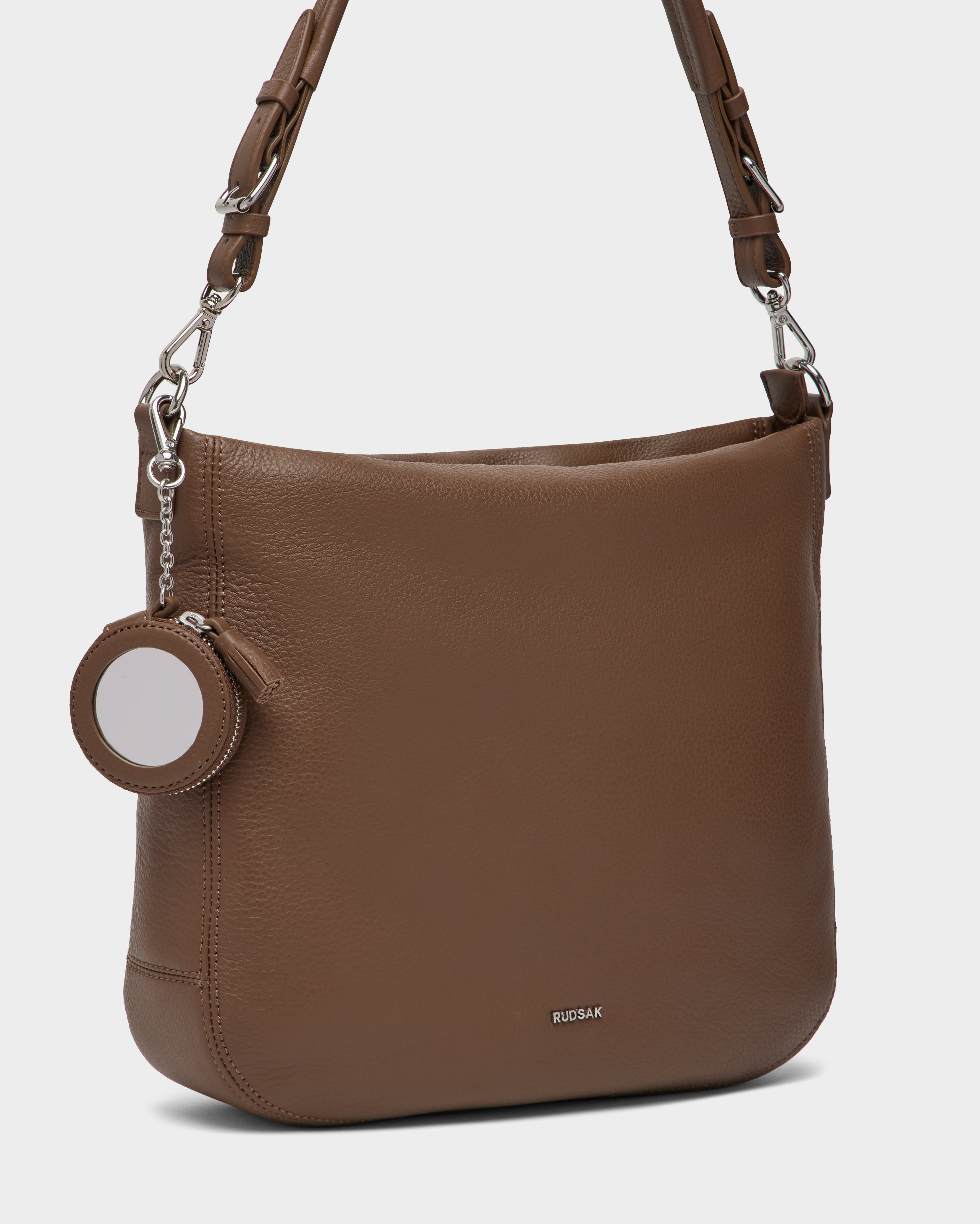 Lucyle 8325012 Women's Mocha Handbag - Stylish Crossbody Purse for Work, Travel & Everyday Use