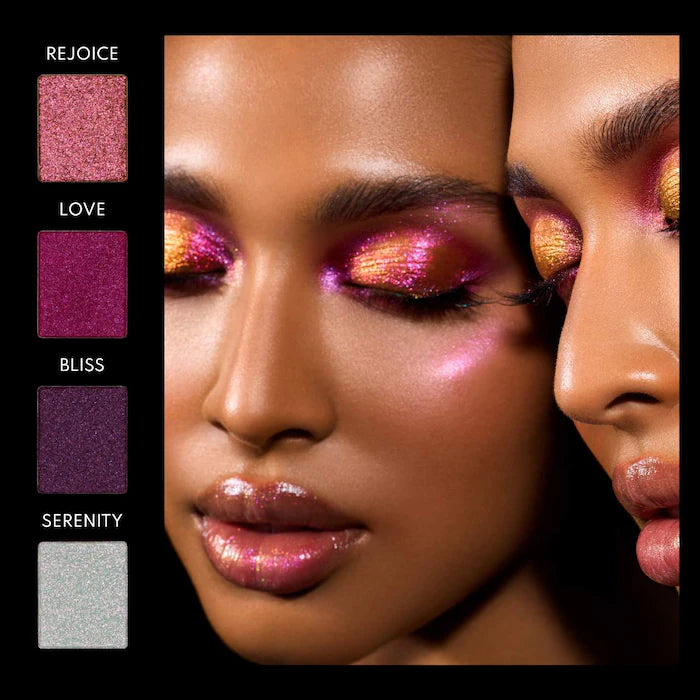 Danessa Myricks Lightwork VI Freedom Palette - Magnetic, Customizable, Stackable Full Face Makeup Palette for Professional & Everyday Glam