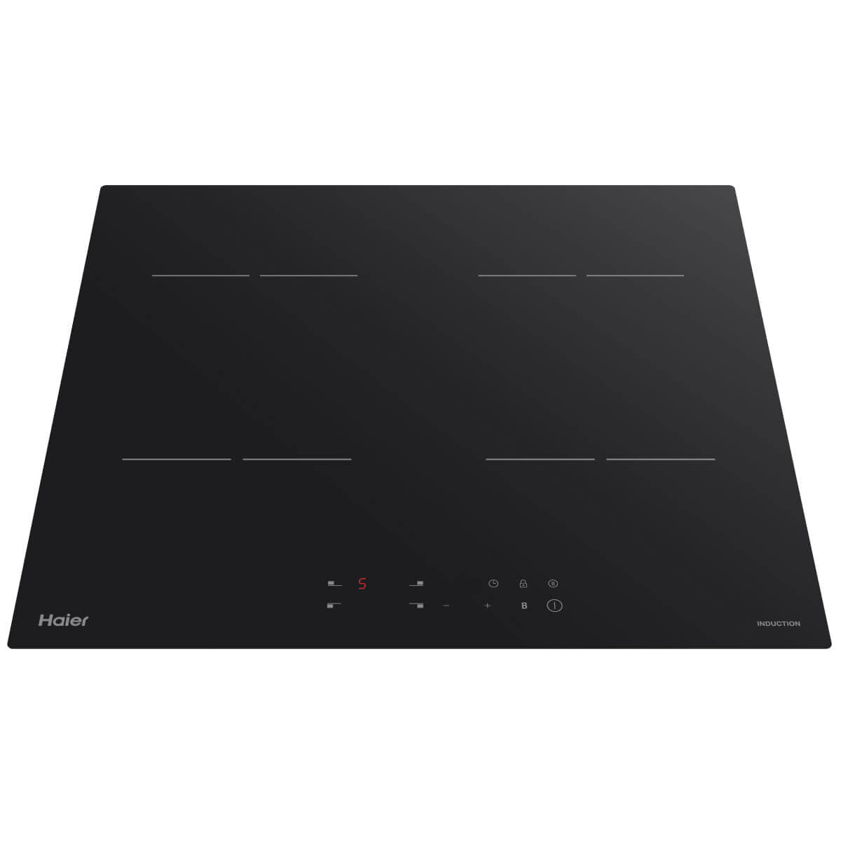 Haier 60cm Low Current Induction Cooktop HCI604TPB3 - Energy Efficient Portable Stove for Fast Cooking | Perfect for Small Kitchens, Apartments & RVs