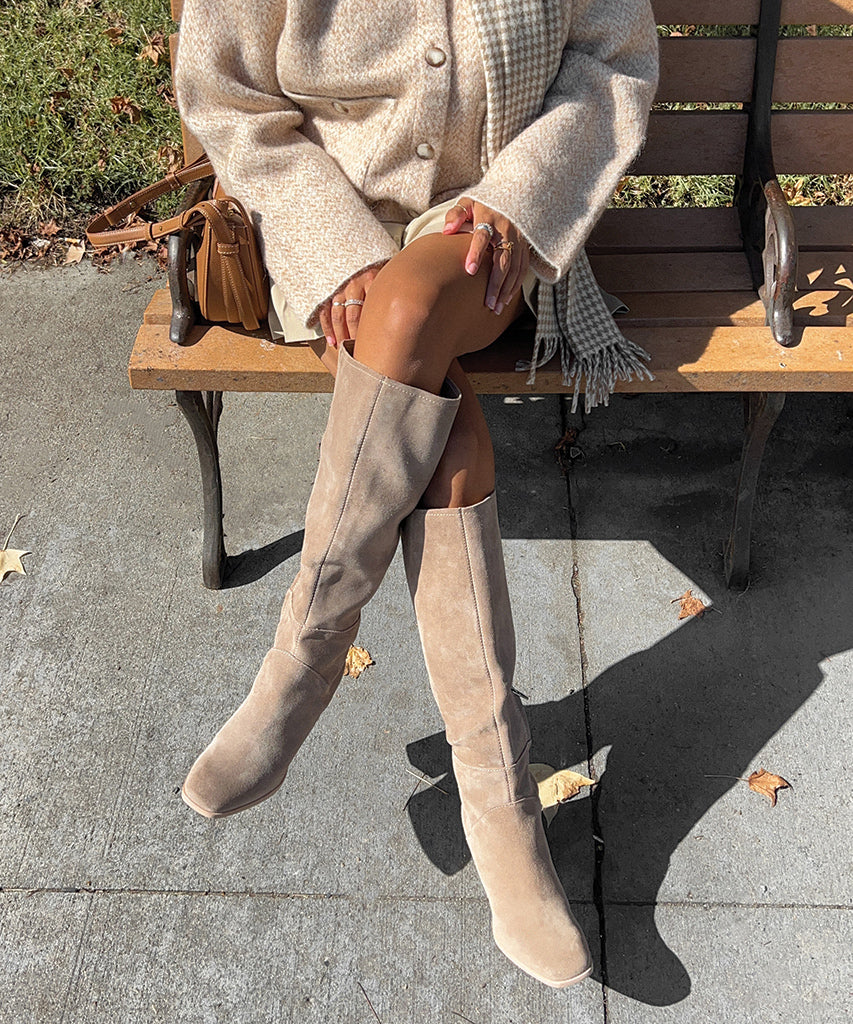 Fynn Boots Truffle Suede - Women's Casual Ankle Boots for Fall & Winter | Waterproof & Comfortable | Perfect for Office, Travel & Outdoor Adventures