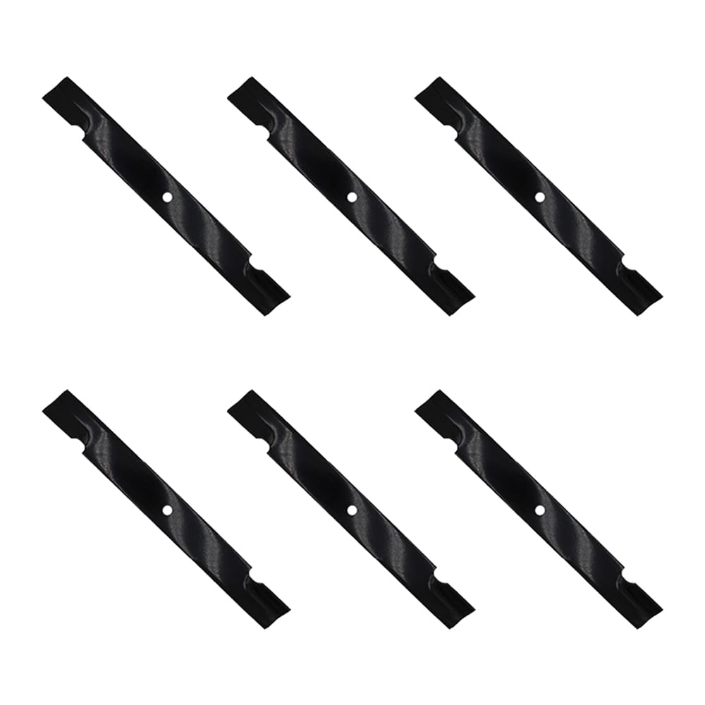 RAParts 6PK Premium Lawn Mower Blades - Compatible with Bobcat 112111-03, 112243-03, 42180B, 72039B - Durable Replacement Blades for Professional Lawn Care & Landscaping