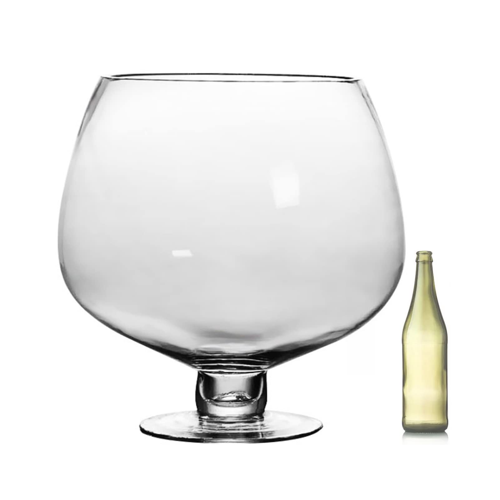 Premium 12000ml Oversized Crystal Glass Set - Elegant Brandy, Beer & Wine Glasses for Bars, Parties, Anniversaries - Perfect for Cocktails, Champagne, and Celebratory Toasts
