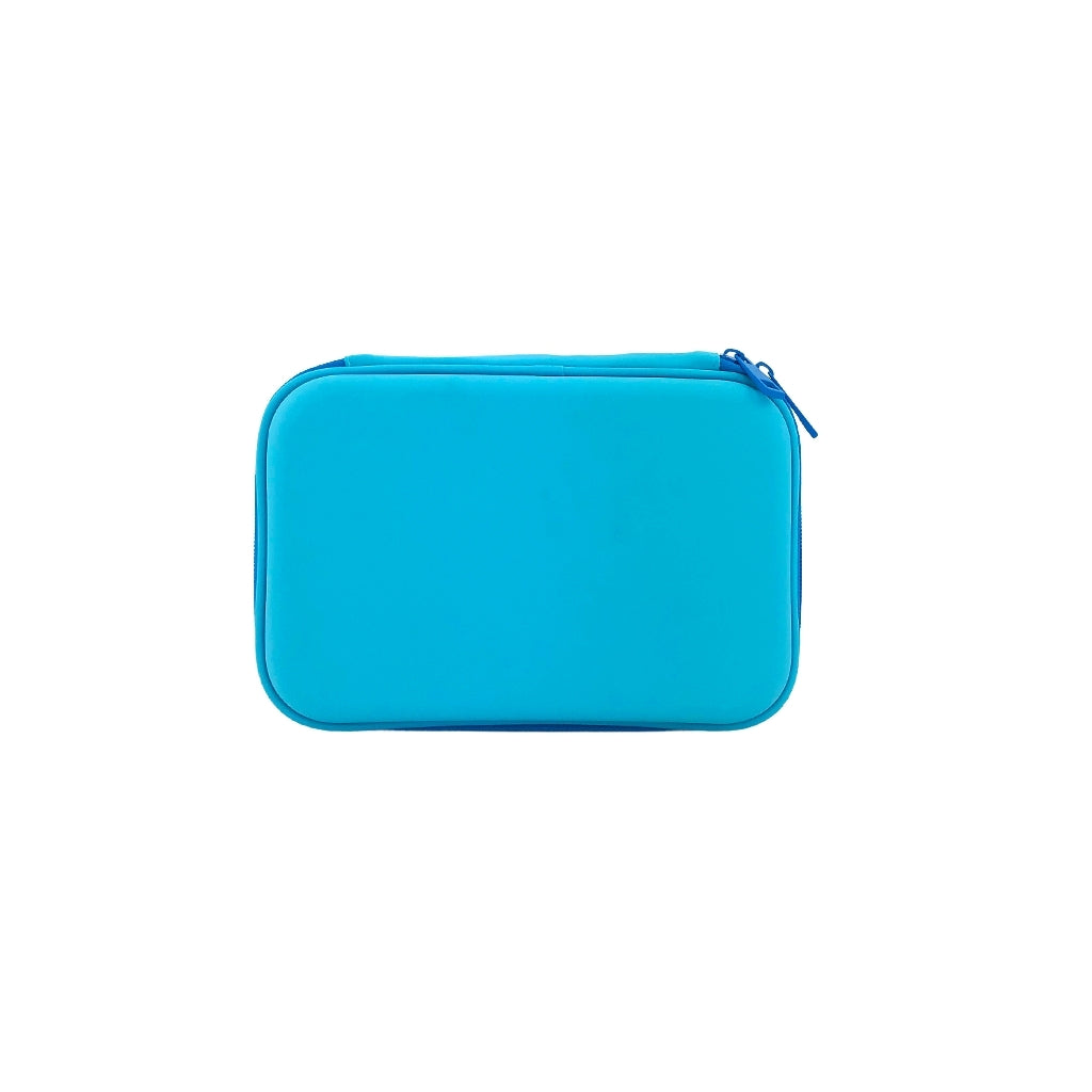 Shark Design Hard Top Pencil Case - Blue School & Office Supplies for Students & Professionals - Perfect for School, Work & Travel Organization