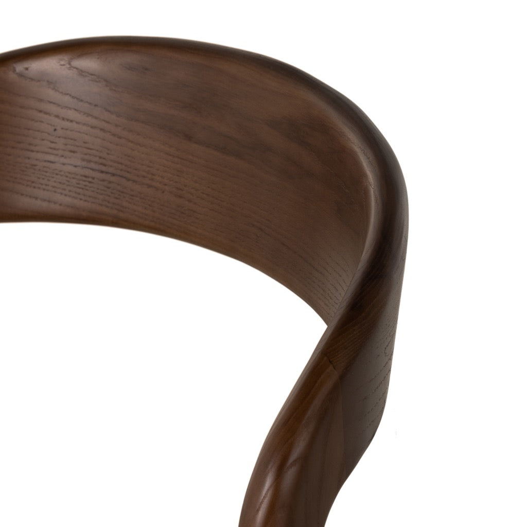 Amare Dining Chair - Modern Sonoma Coco Upholstered Seat - Perfect for Kitchen, Dining Room & Breakfast Nook
