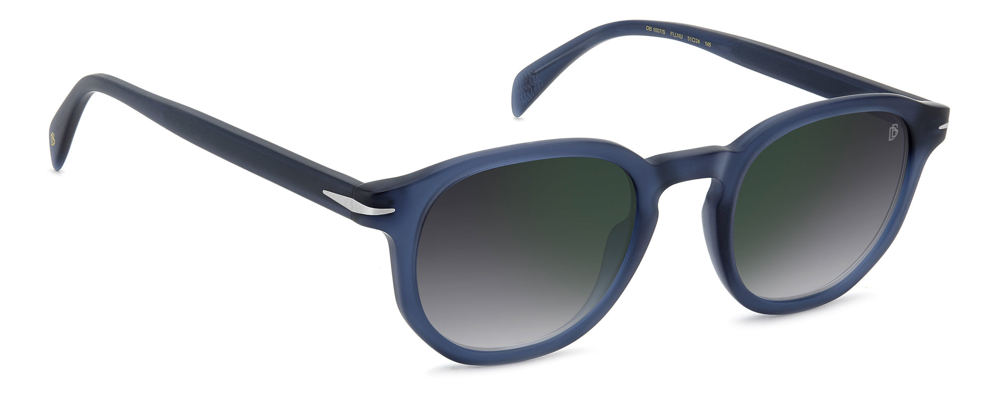 David Beckham DB1007/S Men's Sunglasses - Polarized UV Protection Aviator Style for Driving, Outdoor & Fashion