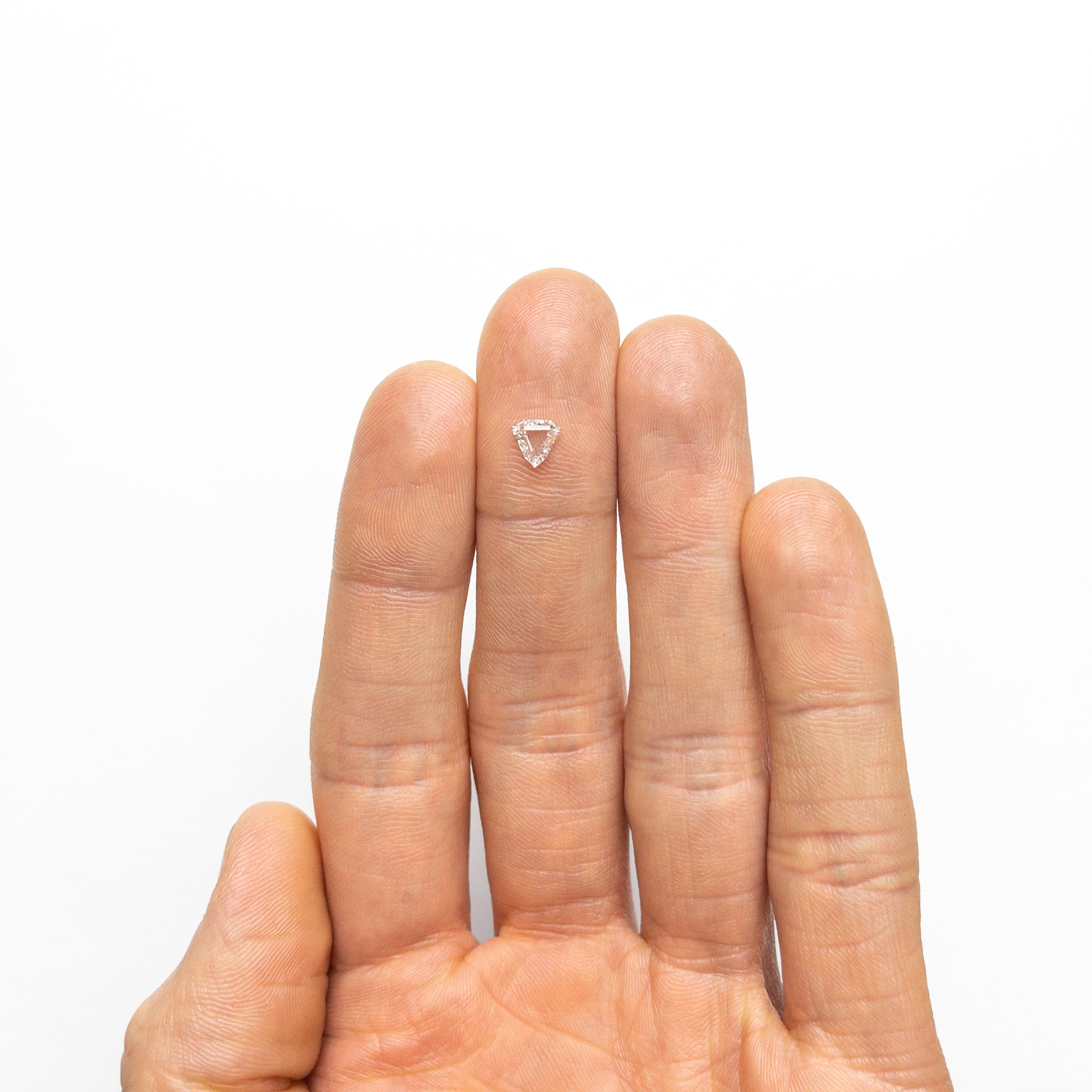 0.50ct SI2 G Shield Portrait Cut Diamond - 5.46x5.67x2.08mm for Engagement Rings & Fine Jewelry