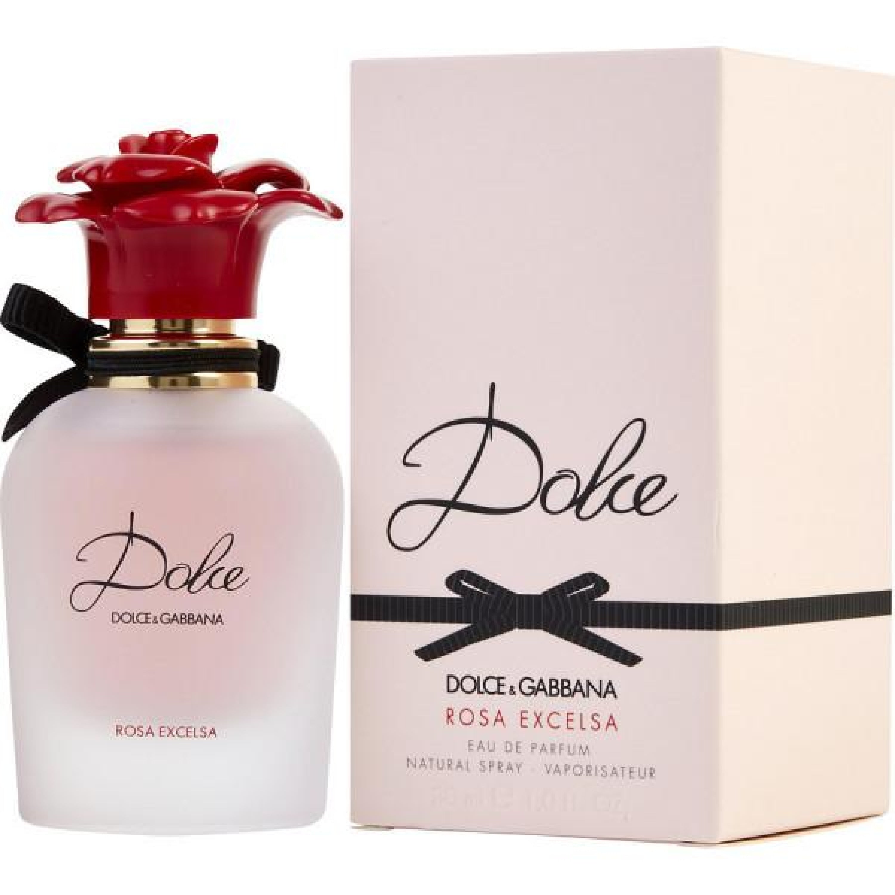 Dolce & Gabbana Rosa Excelsa 75ML Eau de Parfum Spray for Women - Floral Luxury Perfume for Date Night & Special Occasions