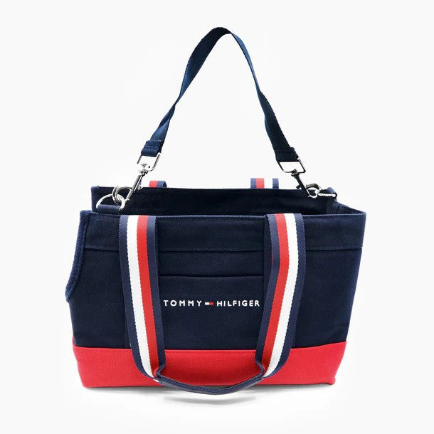 Durable Pet Canvas Tote Bag for Dogs & Cats - Eco-Friendly Pet Carrier with Padded Shoulder Strap - Perfect for Vet Visits, Travel & Daily Walks