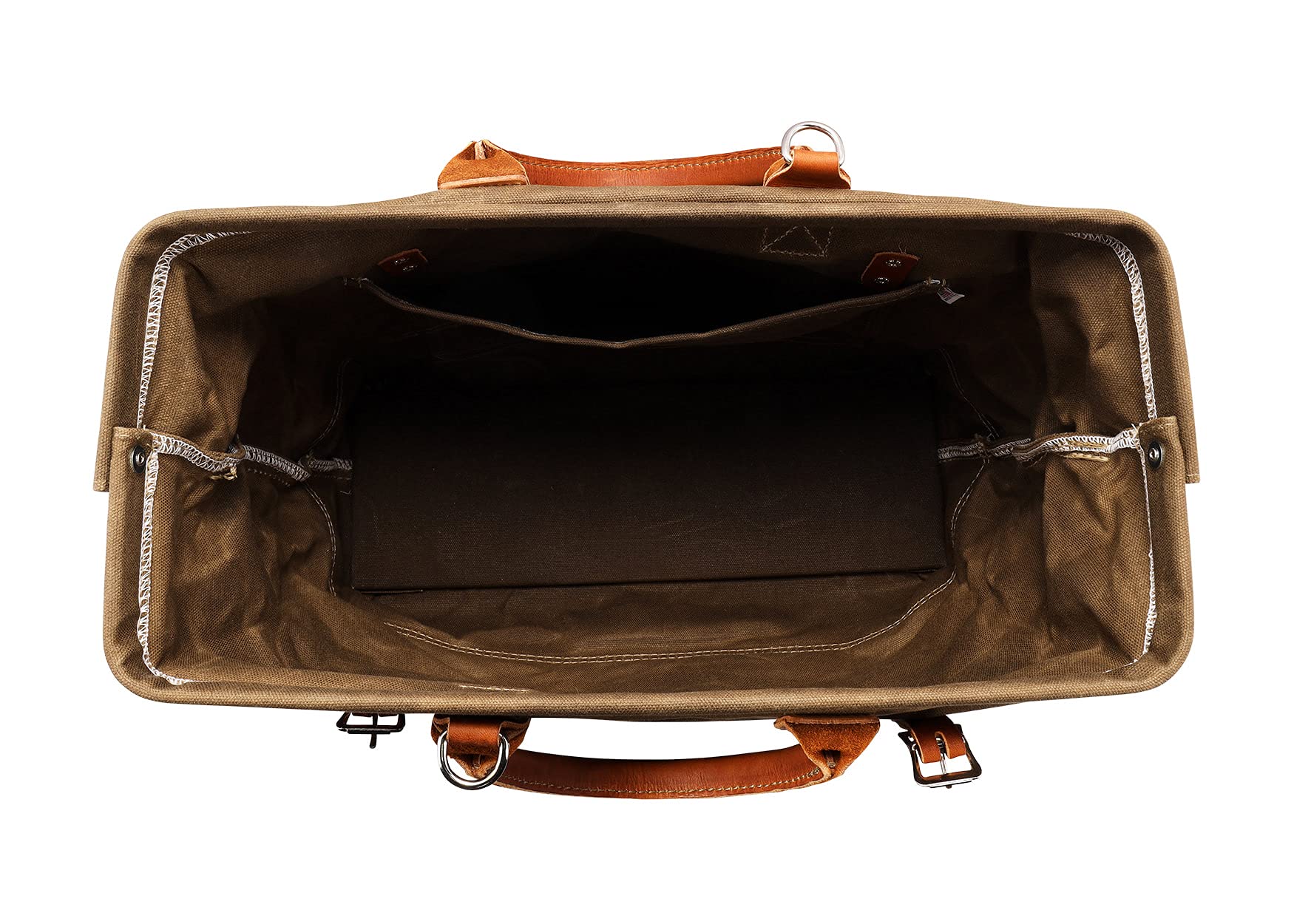 Helko Werk Frontier Collection Waxed Canvas Mason Bag - 16