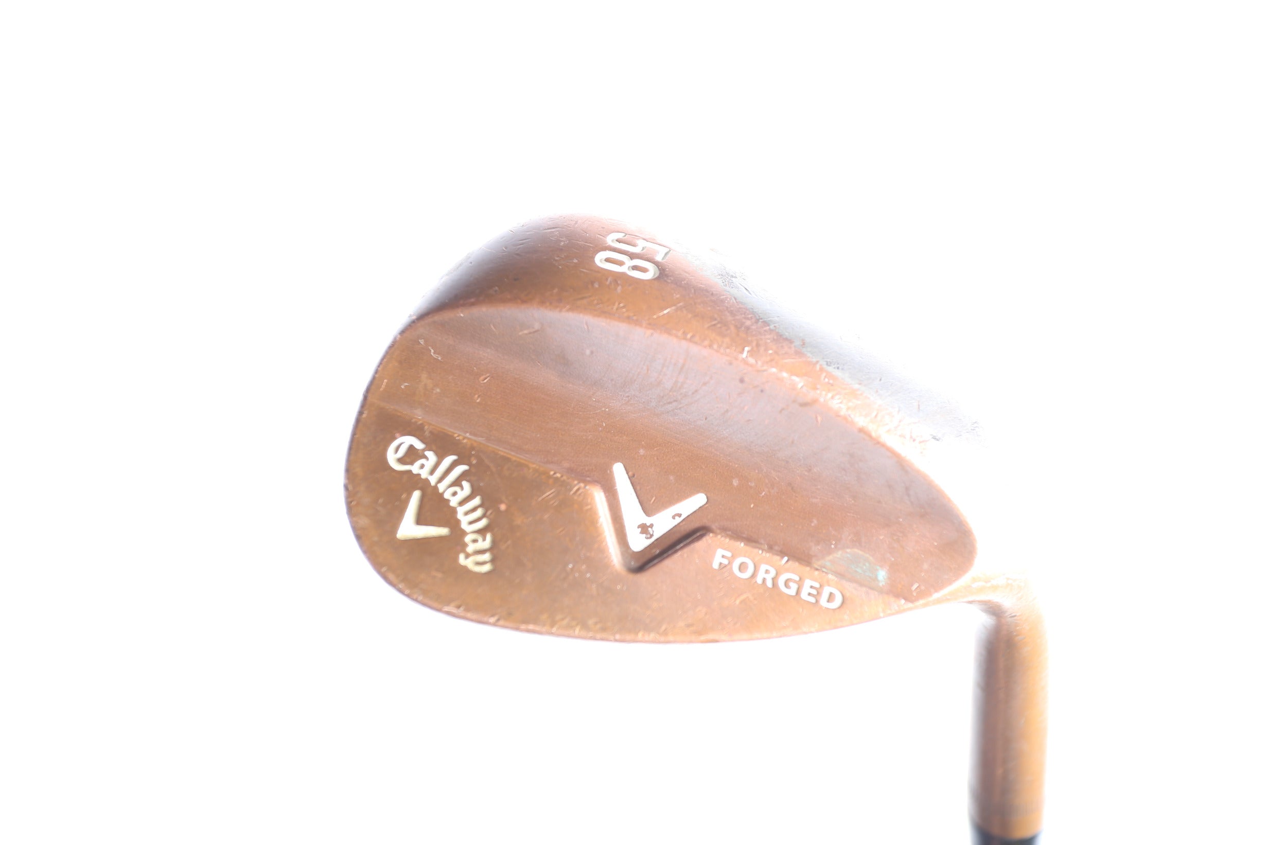 Used Callaway Forged Copper Lob Wedge 58° - Right Handed Stiff Flex Golf Club for Short Game & Bunker Shots
