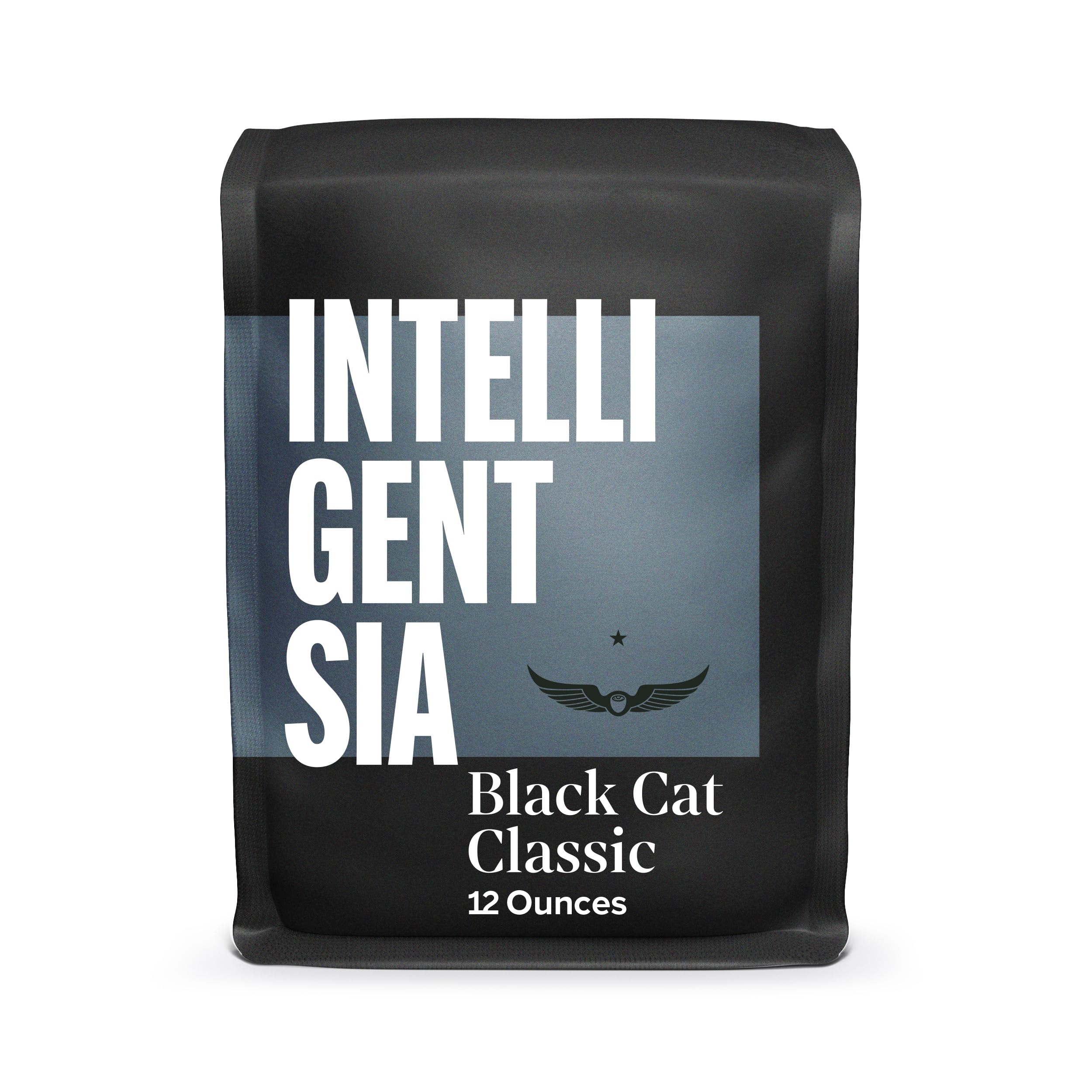 Intelligentsia Medium Roast Whole Bean Coffee - Black Cat Classic Espresso 12oz | Premium Arabica Beans for Rich Flavor | Perfect for Home Brewing, Office Use & Gifts
