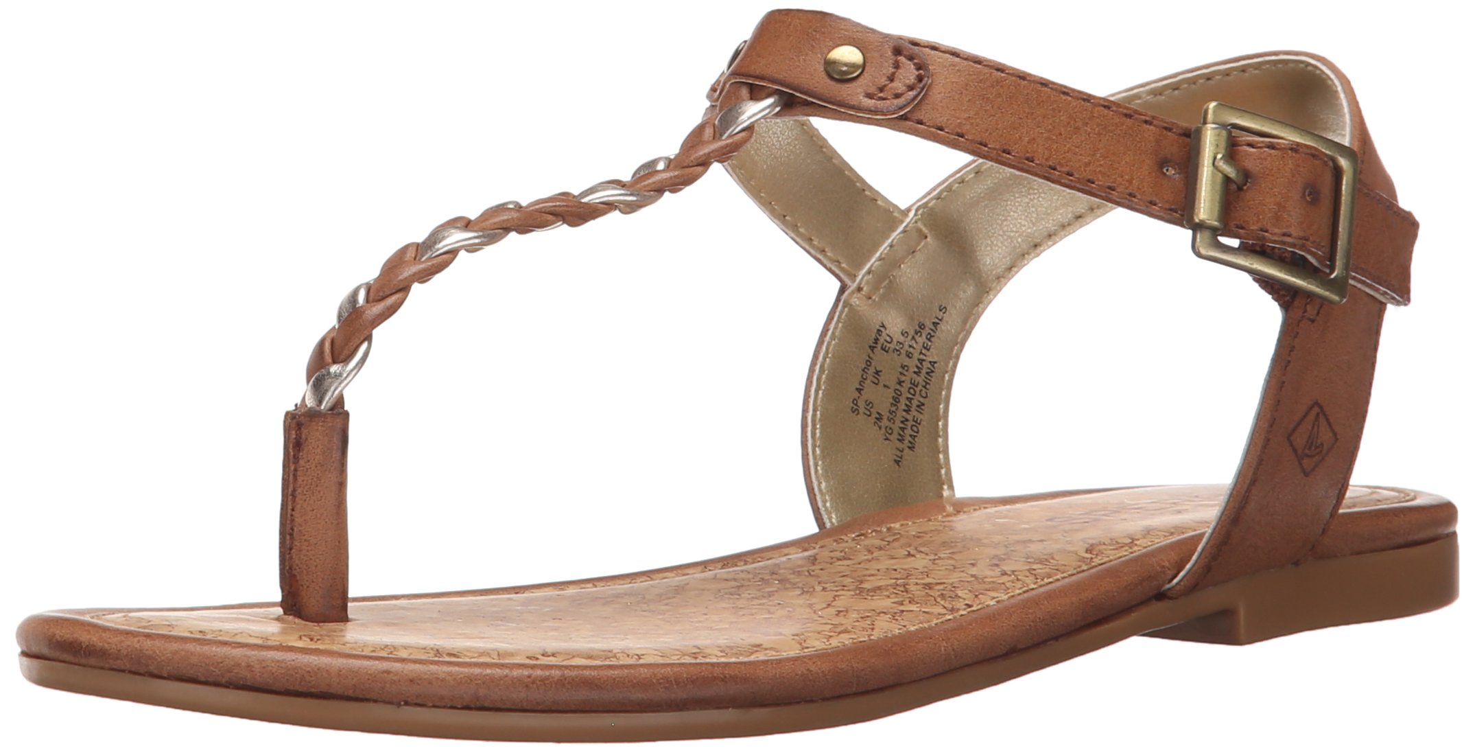 Sperry Anchor Away Sandal for Kids - Comfortable Boat Shoes for Boys & Girls - Perfect for Beach, Pool, and Summer Outdoor Activities