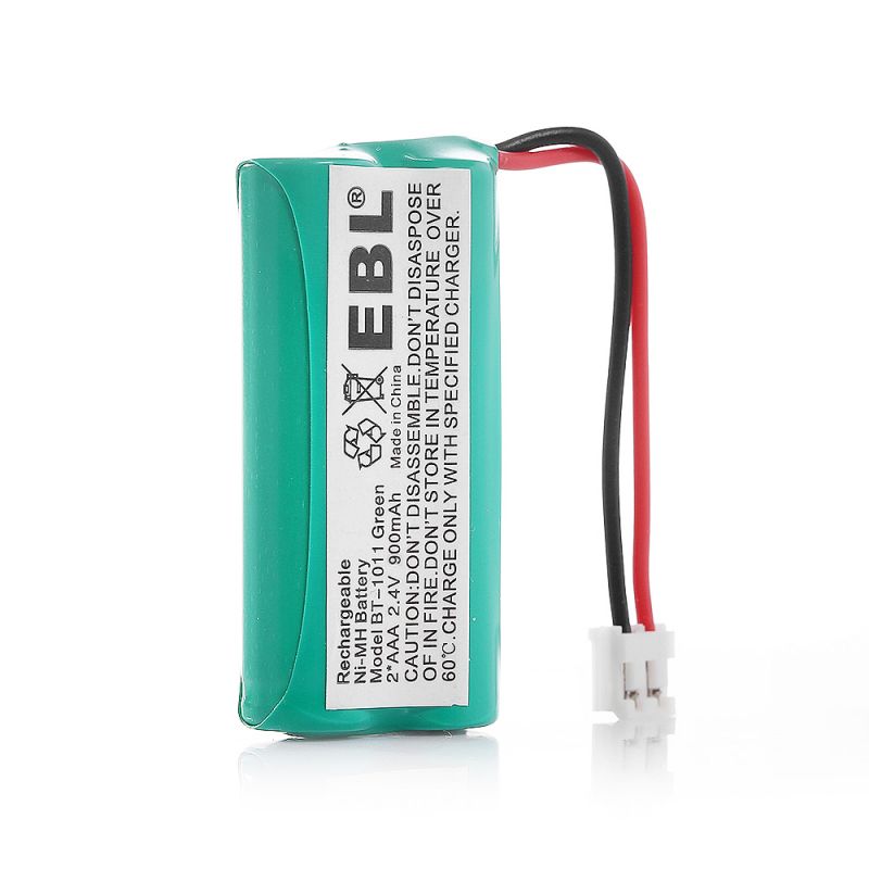 EBL 2.4V 900mAh Rechargeable BT 1011 Cordless Phone Batteries - Long Lasting Power for Panasonic, AT&T, VTech & More - Perfect for Home & Office Use