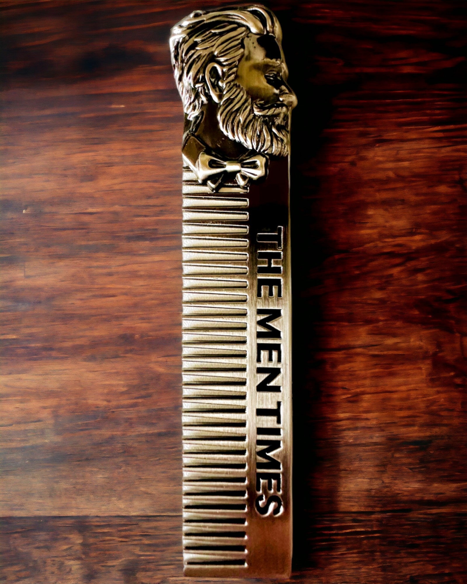 GroomMaster Premium Metal Comb with Personalized Engraving - Elegant Hair Styling Tool for Men & Women | Perfect Gift for Weddings, Salons, and Special Occasions