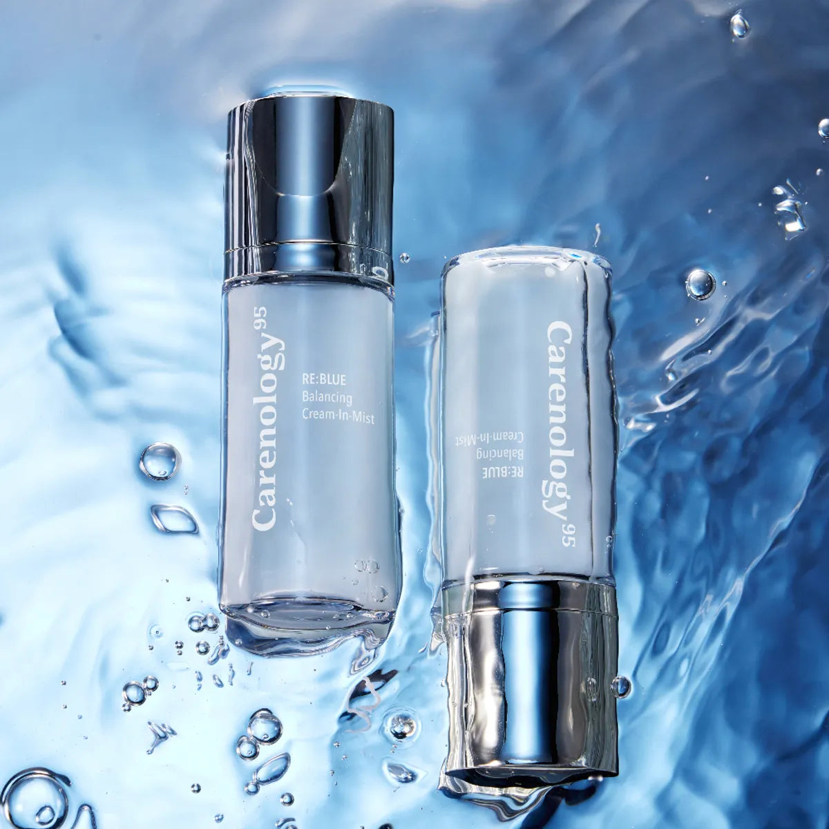 Carenology95 Re:Blue Balancing Cream In Mist 60ml - Hydrating Facial Moisturizer for Sensitive Skin | Perfect for Daily Skincare & On-the-Go Hydration