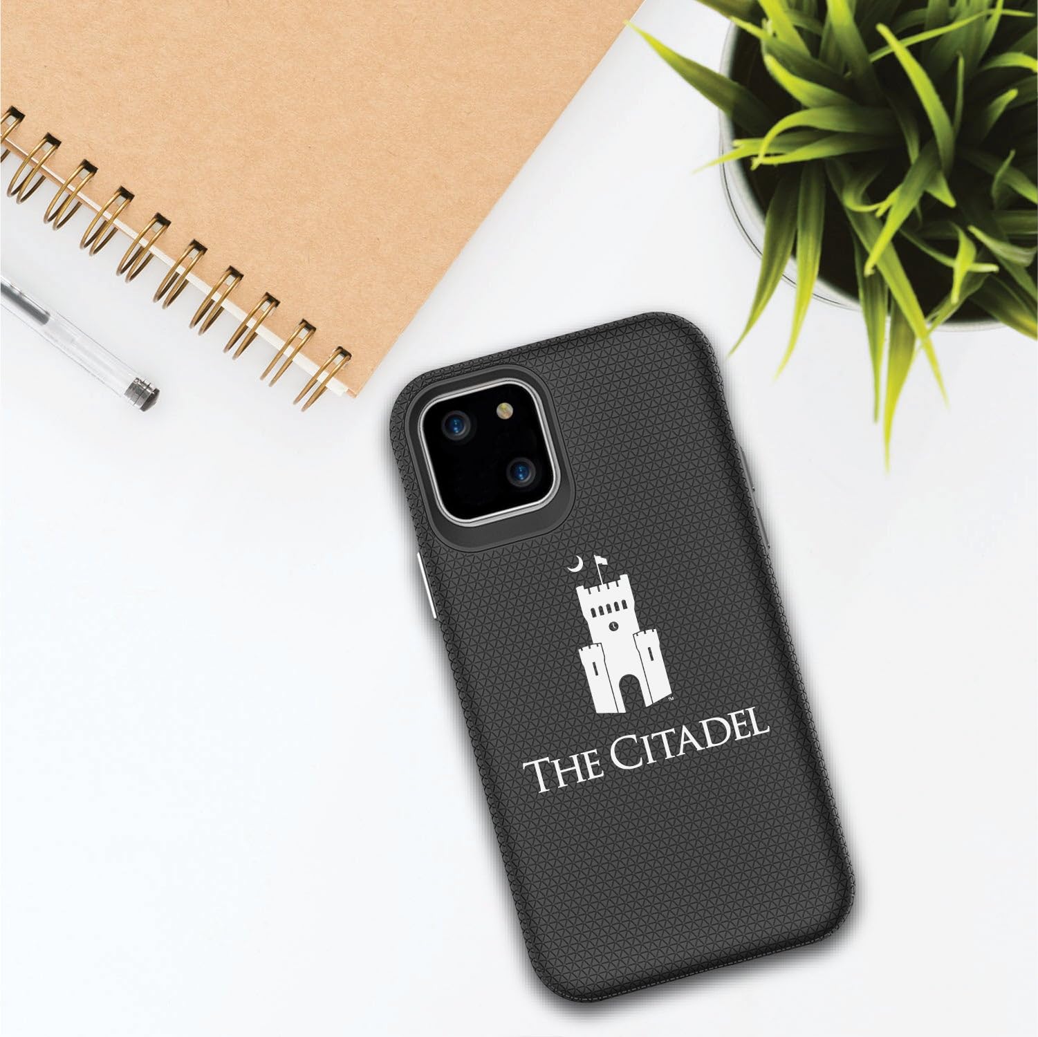 OTM Essentials Rugged Phone Case - Shockproof Hard Shell for iPhone 13 (The Citadel Series) | Perfect for Outdoor Adventures & Daily Protection
