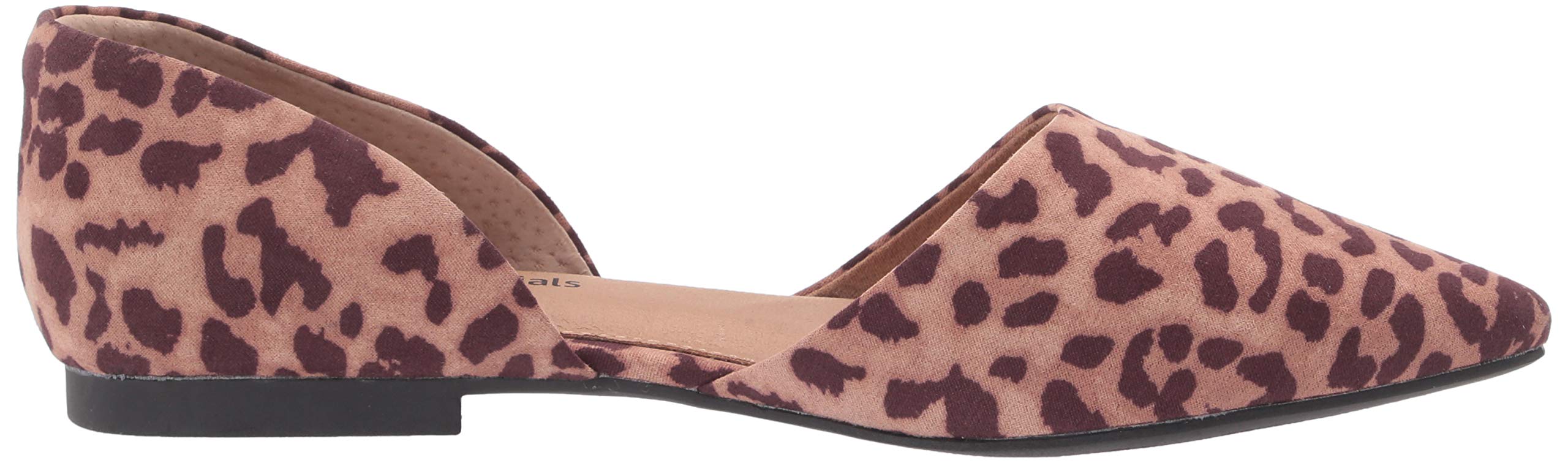 Amazon Essentials Women's Ballerine D'Orsay Flats - Comfortable Pointed Toe Ballet Shoes for Work, Office & Casual Wear