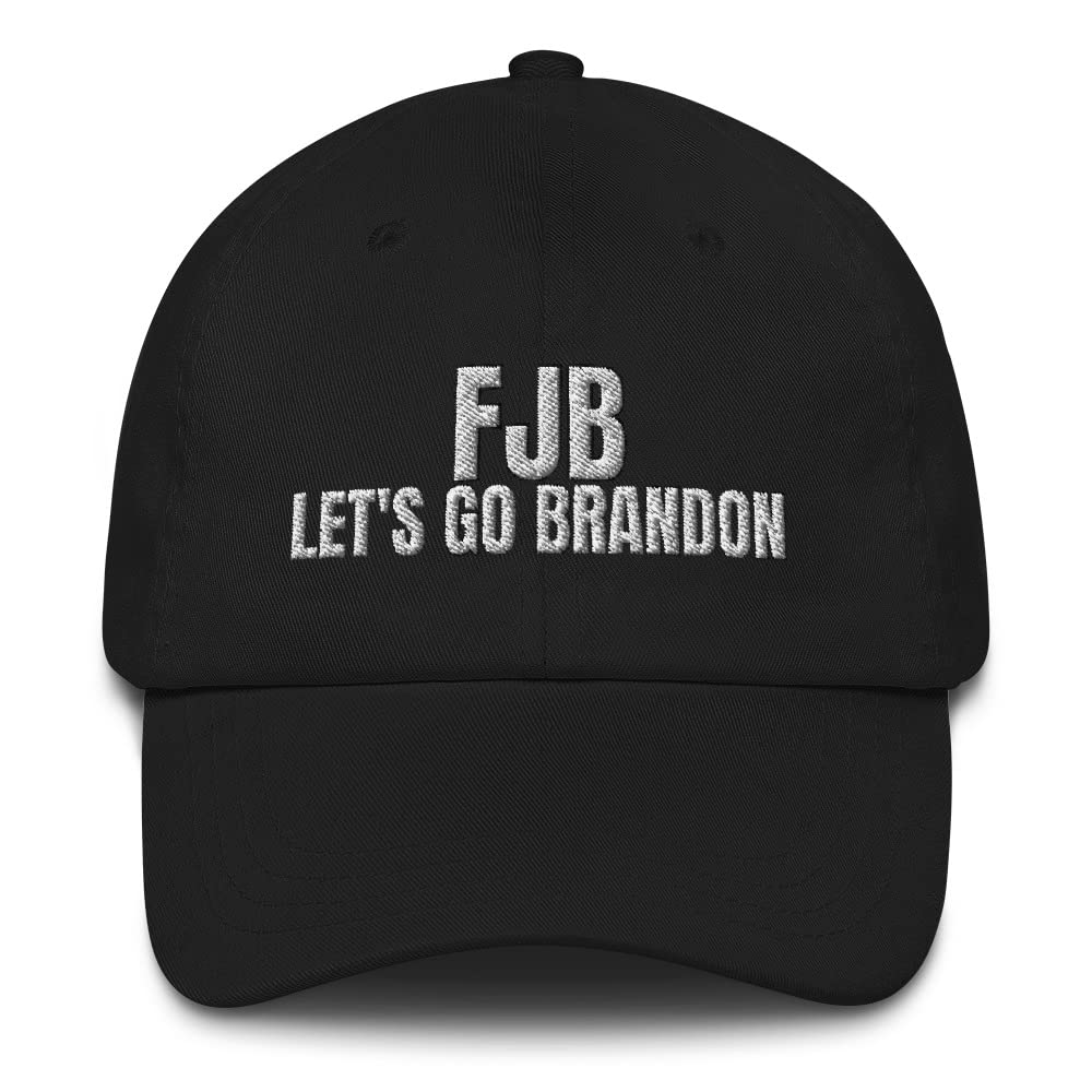 Let's Go Brandon Hat | FJB Baseball Cap | Patriotic American Dad Hat - Adjustable Snapback with Exciting Political Design - Perfect for Rallies, Protests & Conservative Events