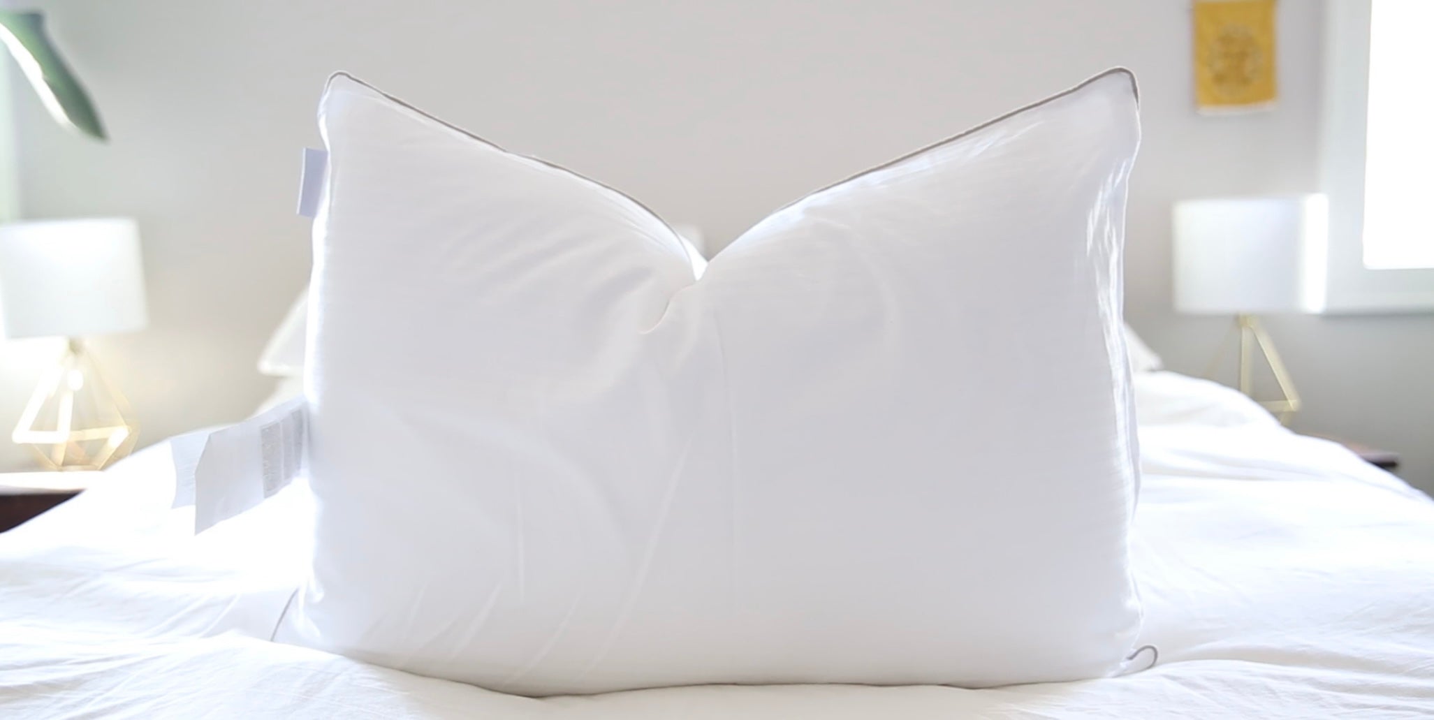 Indulgence® Synthetic Down Pillow - Hypoallergenic & Supportive for Side, Back & Stomach Sleepers - Perfect for Home, Travel & Hotel Use