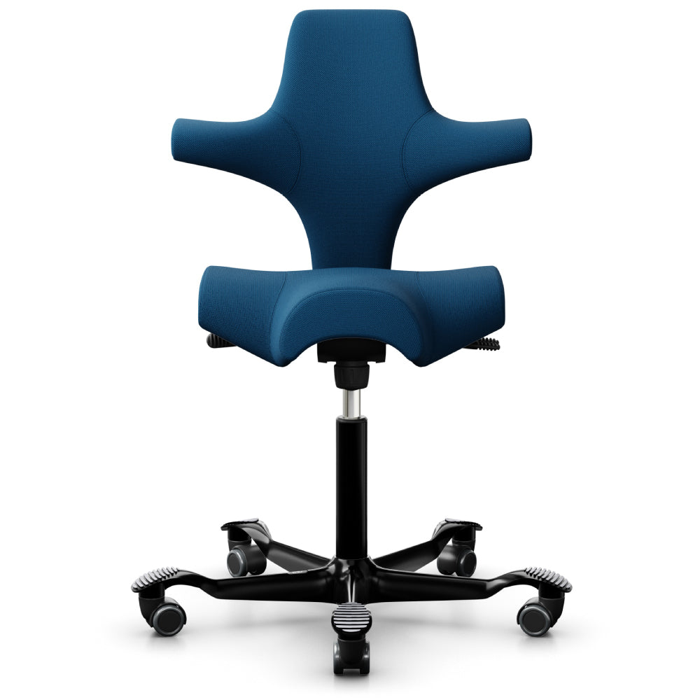 HÅG Capisco 8106 Ergonomic Saddle Chair - Adjustable Height & Tilt for Office & Home Workspace - Perfect for Desk Work, Gaming & Creative Professionals