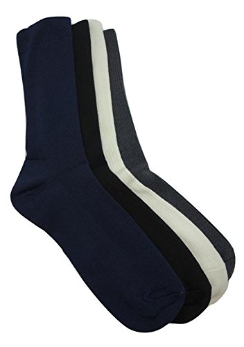 J.B. Field's Premium Men's Cashmere Ribbed Dress Socks - Ultra Soft & Warm Winter Socks for Business, Office & Formal Occasions (1 Pair)
