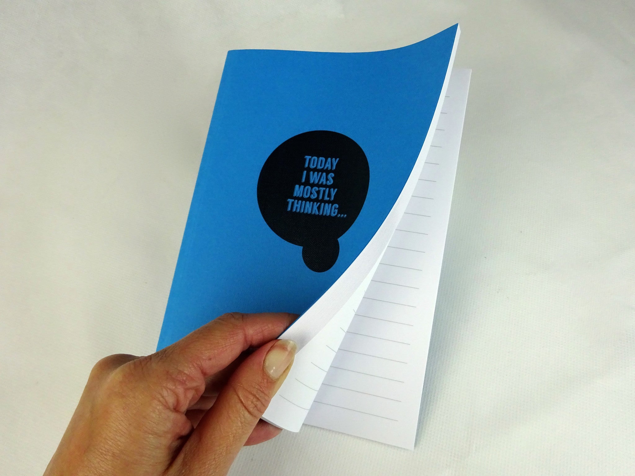 Reflective Journal for Daily Thoughts & Self-Discovery | Perfect for Mindfulness, Gratitude Practice & Personal Growth | Today I Was Mostly Thinking Notebook