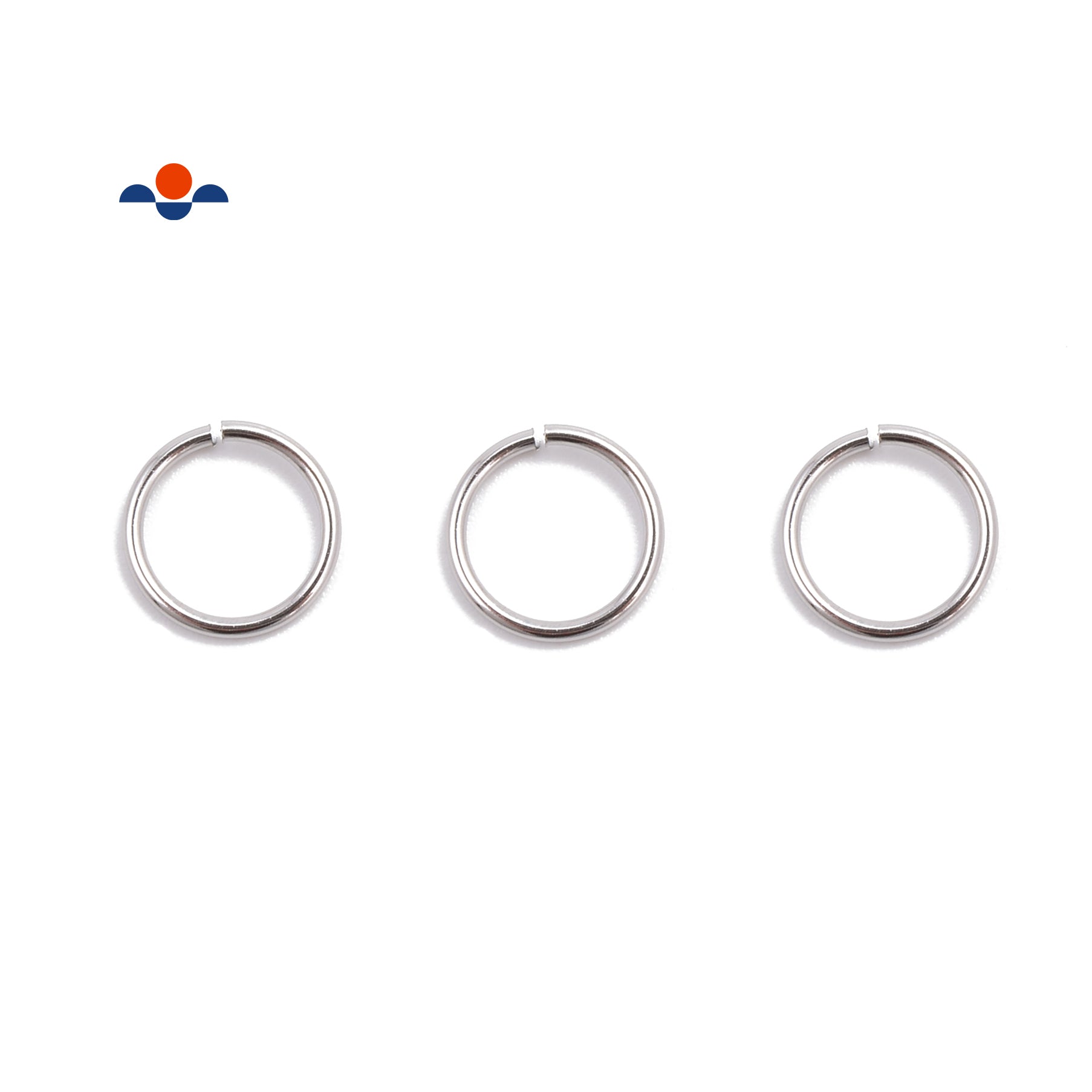 Premium 304 Stainless Steel Jump Rings - 4mm to 16mm (8 Sizes) - Durable & Rustproof Jewelry Making Supplies - Perfect for DIY Bracelets, Necklaces, Keychains & Craft Projects - Sold per Bag