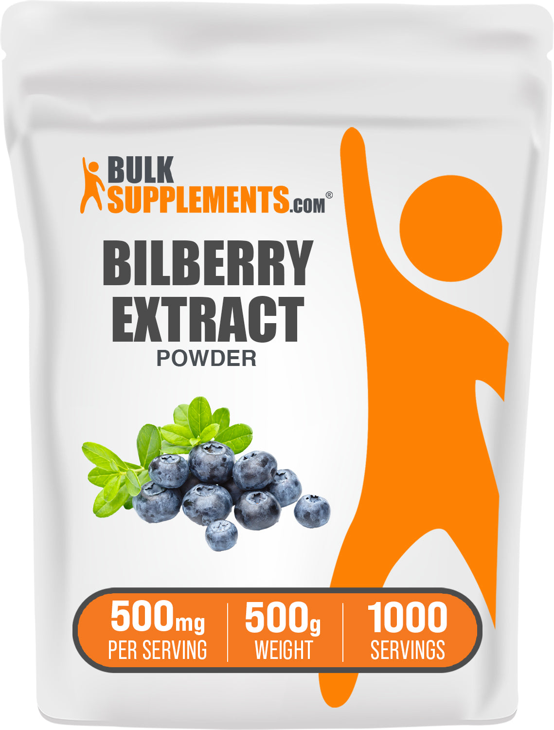 Premium Organic Bilberry Extract Powder - 100% Pure & Natural Antioxidant Supplement for Eye Health & Vision Support - Perfect for Smoothies, Teas, and Baking
