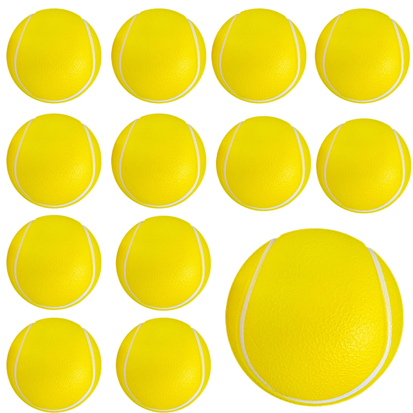 GKK Foam Baseballs 12 Pack - Soft Training Baseballs for Youth & Teen Players | Safe Practice Balls for Hitting, Indoor & Outdoor Games | Perfect for Backyard Practice, Batting Cages & Team Drills