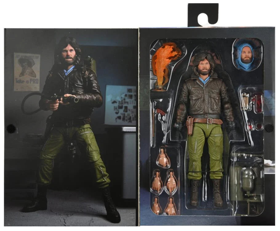 NECA The Thing Ultimate MacReady V2 Action Figure - Station Survival Edition - Collectible Horror Movie Toy for Fans & Display