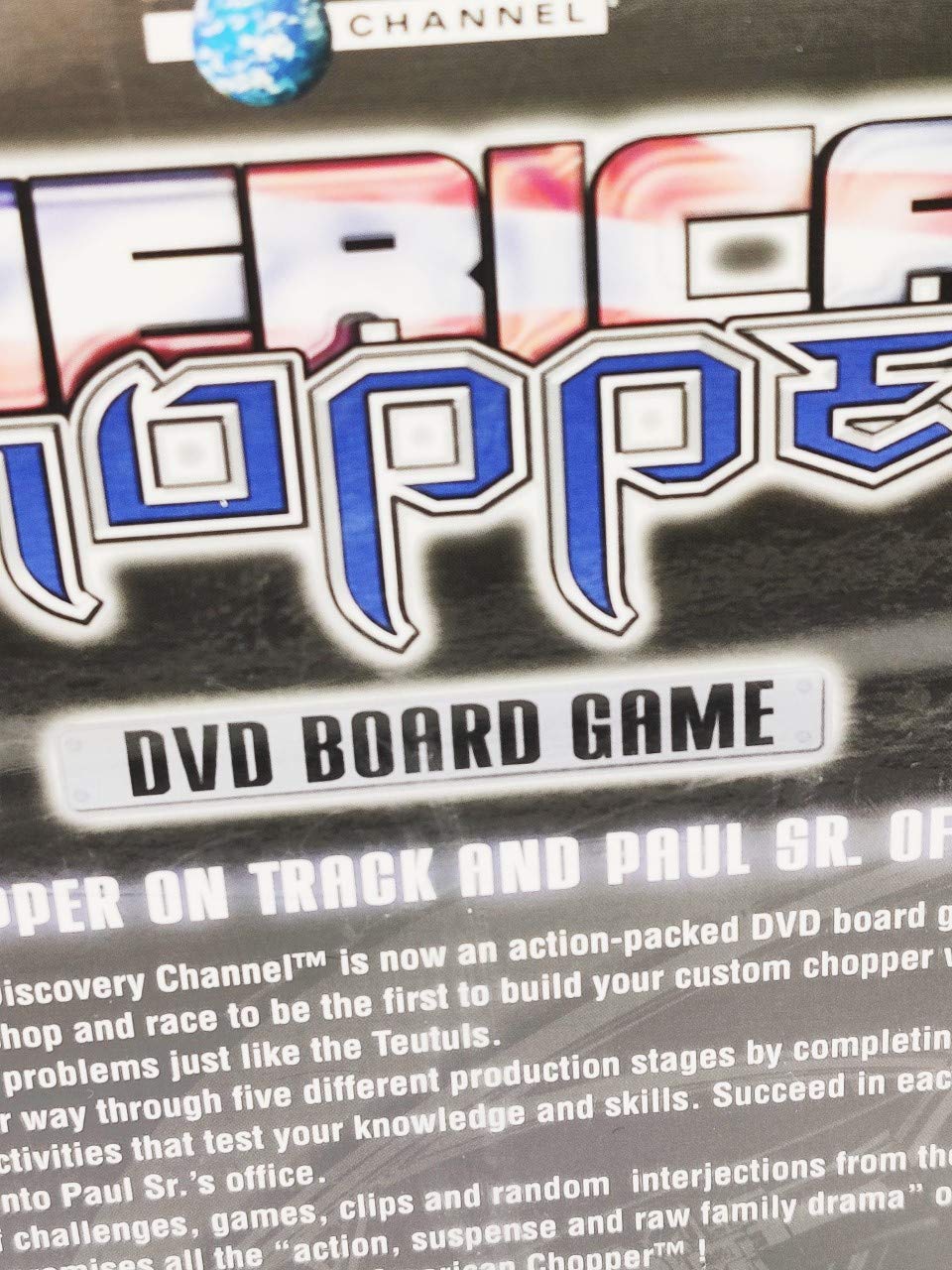 American Chopper DVD Board Game - Motorcycle Racing Strategy Game for Family & Friends - Perfect for Game Nights, Parties & TV Show Fans